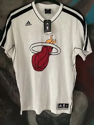 £11.50 • Buy Miami Heat Adidas T-shirt M 6 James