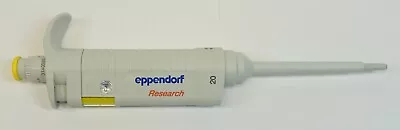 Eppendorf Research 20 Variable Pipet 2-20uL; Clean And Accurate • $120