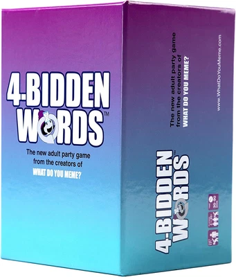 $39.99 • Buy 4-Bidden Words Card Game By What Do You Meme [Party Game] Au|
