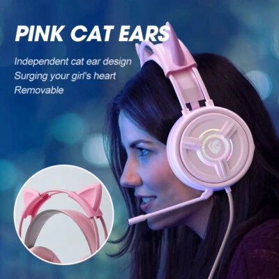 $32.66 • Buy Noise Canceling Headset Wired Gaming Headphones With Mic Fit For Xbox PS4 NEW AU