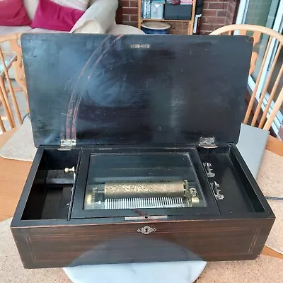 Swiss Musical Box Playing 6 Airs • £150