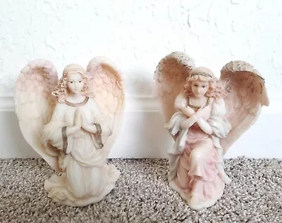 2 Seraphim Classics - Iris Rainbow's End & Felicia Adoring Maiden Angel Figurine • $20