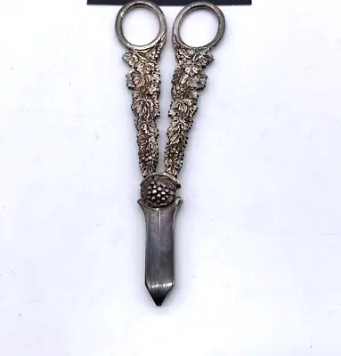 Antique Mappin & Webb Rare Silver Plate Scissors  • $80