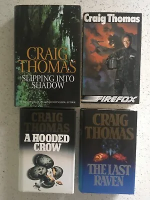 Craig Thomas  -  Four Hardback  Book Bundle • £8.99