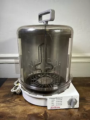 Sunbeam Carousel Rotisserie Vertical Model 4780 ER-100 Tested Works  • $42.99