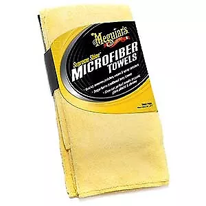 Meguiar's X2020 Supreme Shine 16 X24  Microfiber Towel For Auto Detailing 3 Pack • $11.92