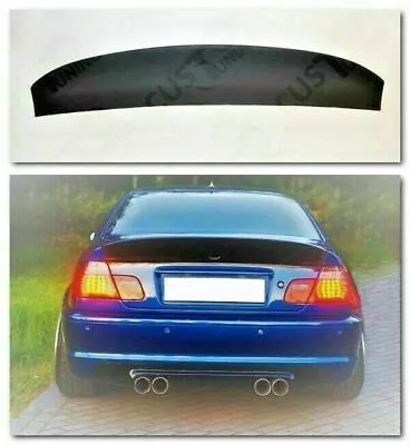 DUCKTAIL SPOILER For BMW E46 CSL Style Rear Trunk For 4 Sedan... • $120