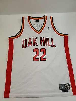 Nike Air Jordan Oak Hill Carmelo Anthony Size XL #22 White Jersey • $39.99