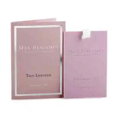 Max Benjamin Lavender Luxury Scented Card Home Fragrances Aroma Air Freshener • $9.78