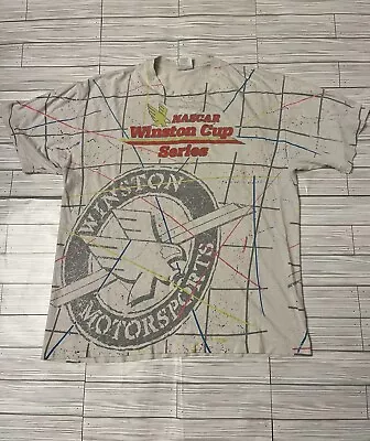 Rare VTG NASCAR Winston Cup Series Racing 1993 T Shirt Daytona Motorsports • $30