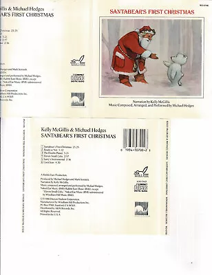 KELLY McGILLIS & MICHAEL HEDGES - SANTABEAR'S 1ST CHRISTMAS (CD 1986) *6 TRKS* • $19.99