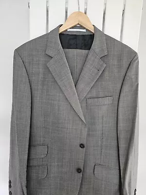 Hackett Mens Grey Wool Suit 44R • £75