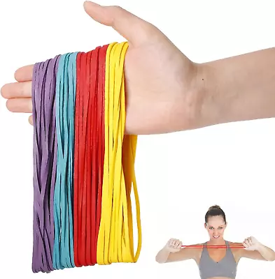 120 Pieces Extra Large Rubber Bands Heavy-Duty Silicone Rubber Bands  • $17.99
