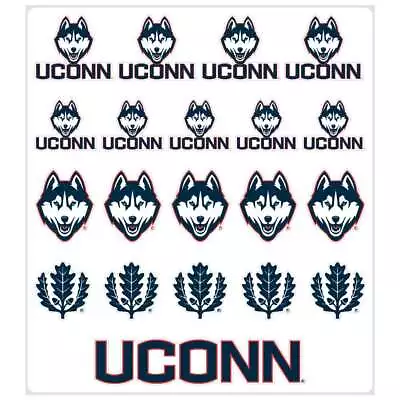 UConn Huskies Multi-Purpose Vinyl Sticker Sheet • $7.95