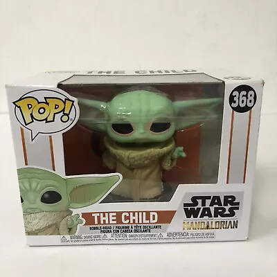 Funko Pop ! Star Wars The Mandalorian #368 'The Child' Baby Yoda Grogu Figure • $9.99