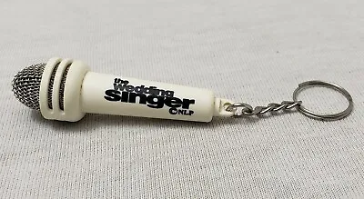 Vintage 1998 The Wedding Singer Movie Promo Microphone Keychain Adam Sandler NOS • $99.99