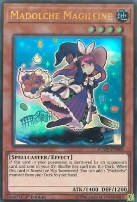 Yugioh-Madolche Magileine-Ultra Rare-1st Edition-DUOV EN0068 (NM) • £2.50