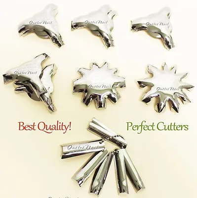 Q-Products Q-FRENCH V-FRENCH Pink & White Acrylic Gel Nail Cutters Buffers Tool • $14.95