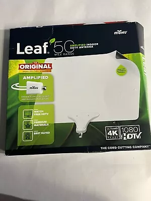 Mohu - Leaf Fifty Amplified Indoor HDTV Antenna 50 Mile Range • $24.99