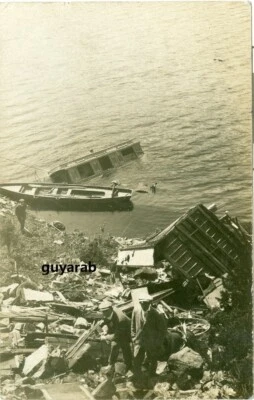£15 • Buy Thirlmere Accident RP Wreck Of Steam Traction Engine 1908, Posted From Keswick