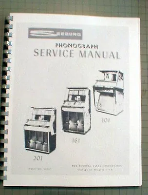 Seeburg 201161101 Jukebox Manual • $45