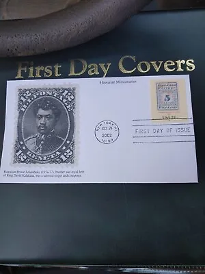 $1 • Buy 2002 FDC Hawaiian Missionaries 5 Cent Mystic Stamp