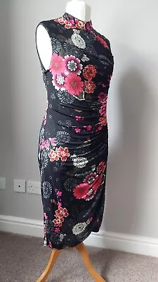 Phase Eight Ladies Mandarin Style Dress Size 16 • £5