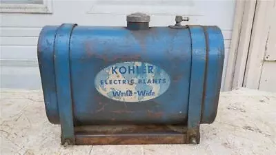 Kohler Electric Power Plant Engine Generator Gas Fuel Tank Vintage • $98