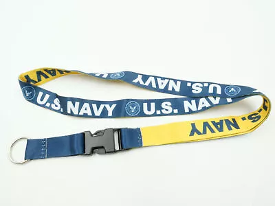 U.S. Navy USA Military Detachable Printed Lanyard Key Chain • $9.99