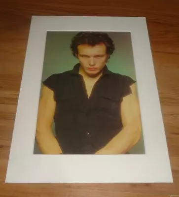 ADAM ANT-1983 Mounted Picture • £9.99