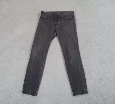 CAbi Jeans Women Small Gray Mid Rise Skinny Jegging Stretch Pull On 29x26 Denim  • $15.15