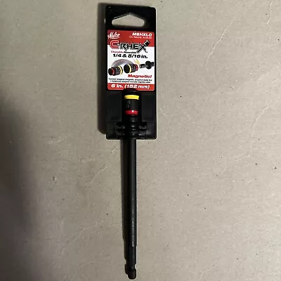 Malco MSHXLC 6-inch Reversible And Cleanable 1/4  And 5/16  Magnetic Hex Driver • $15