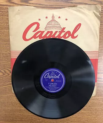 Capitol 78RPM Prelude To A Nightmare & St. Louis Blues - BABS GONZALES 57-60012 • $29.97