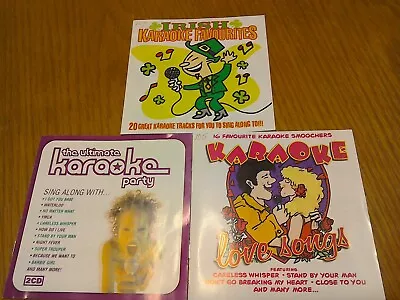 3  X  Karaoke Favourites Cds • £6.99