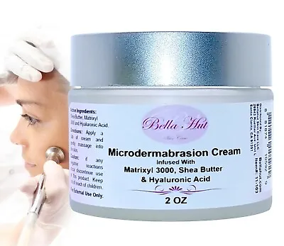 2 Oz.- Facial Body Buffing Cream Micro-dermabrasion Exfoliator Smooth Glow Skin • $24.95