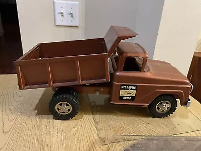 Vintage Tonka Pressed Steel Ford Hydraulic Dump Truck 13  Metal Toy Truck 1959 • $49