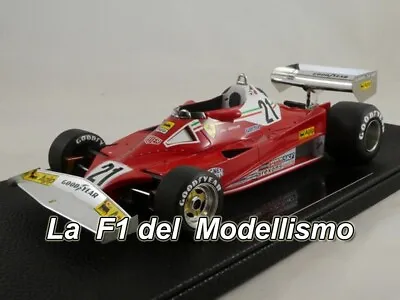 GP Replicas Gpreplicas Ferrari 312 T2 0.7oz Villeneuve Canada 1977 1/18 GP14C • $287.71