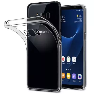 Galaxy Note 9 8 S9 S8+ Case Shockproof Genuine Thin Soft Clear Cover For Samsung • $4.90