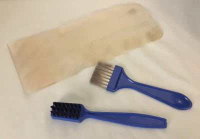 £15 • Buy Vintage Retro 1960s Erika Typewriter Blue Cleaning Brushes & Plastic Pouch