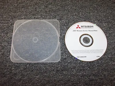 2005 Mitsubishi Montero SUV Shop Service Repair Manual DVD Limited 3.8L V6 • $90.30