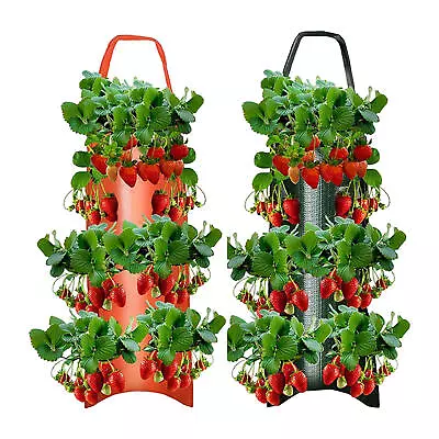 Upside Down Tomato Planter Vertical Hang Garden Bag Flower Planter Grow Bags • $9.83