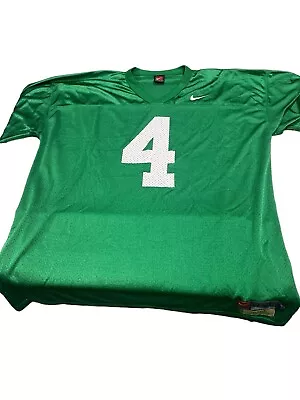 Preowned Nike NCAA 1967 Miami Hurricans #4 Football Jersey Size 2XL R3  • $40