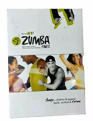 The All New Zumba Fitness Latin Workout Routine 4 Disc DVD Box Set • $17.89