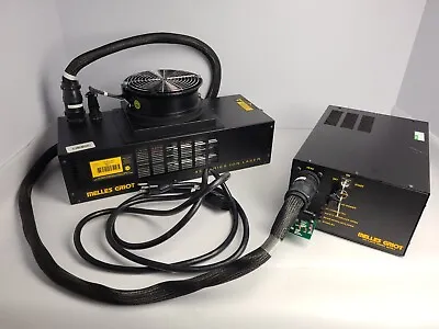 Melles Griot 643-RYB-AO2 Ar Argon Ion Laser + 176B-208 Power Supply • $375