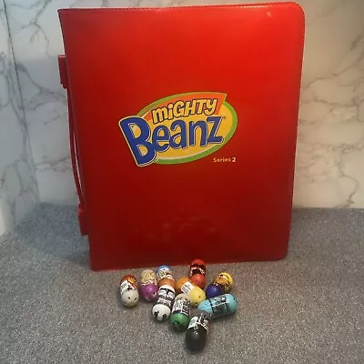 Mighty Beanz Series 2 Case & 10 Piece Lot Vintage Mighty Beanz Collectors • $9.99