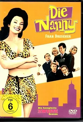 £8.99 • Buy DVD-THE NANNY- Season 2- TV *Fran Drescher*  Region 2 DVD-IMPORTPLAYS IN ENGLISH