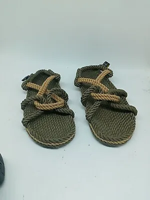 Nomadic State Of Mind Men's JC 2 Rope Sandals Size 6-6.5 Womens Multicolor • $29.97