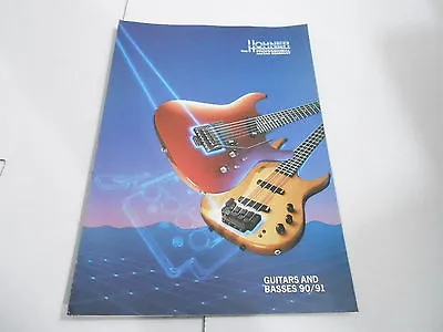 Vintage Musical Instrument Catalog #10345 - 1990/1991 Hohner Guitars • $19.99