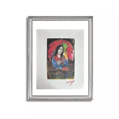 Marc Chagall  The Thought 1975/77  Original Signed Lithograph - Limited Edition • $104.40