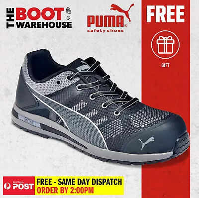 $149.95 • Buy Puma ELEVATE KNIT 643167 - LIGHT WEIGHT Anti-Slip, Safety, Work Boot / Shoes